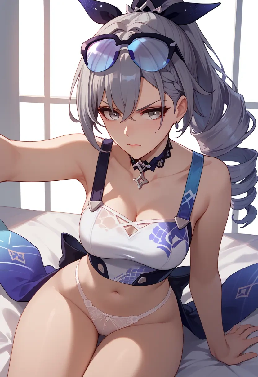 star rail,silver wolf,lingerie  - 